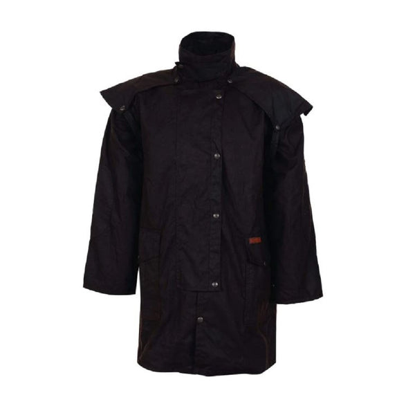 Outback Trading Bush Ranger Oilskin Jacket Hiscocks