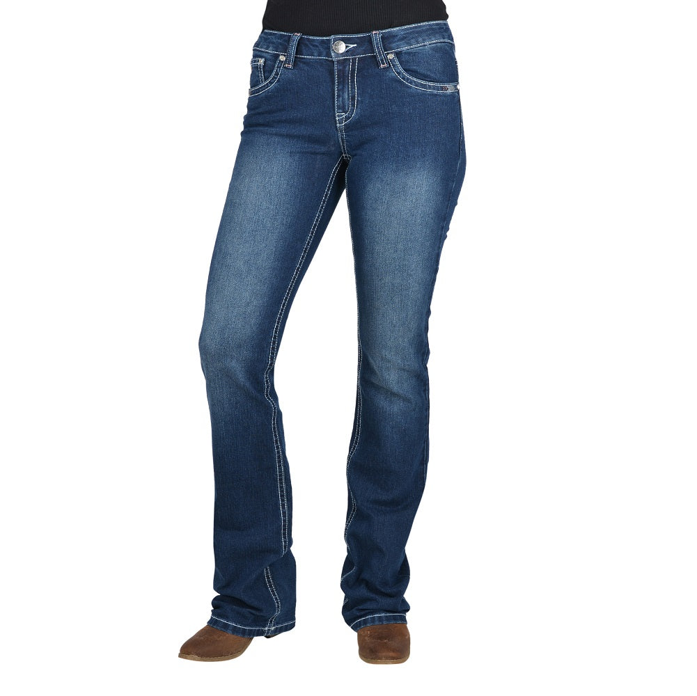 Pure Western Womens Bettina Relaxed Rider Jean