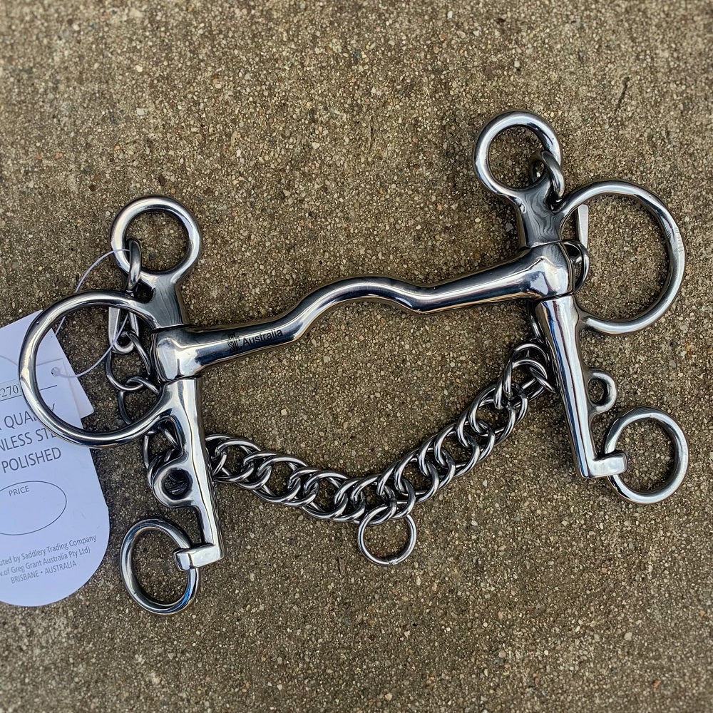 Pelham Bit With Port Mouth