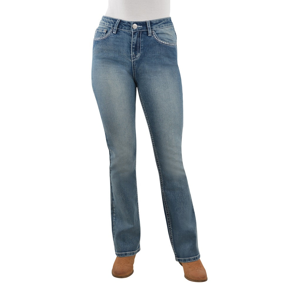 Pure Western Womens Jemma Hi-Waist Bootcut Jean
