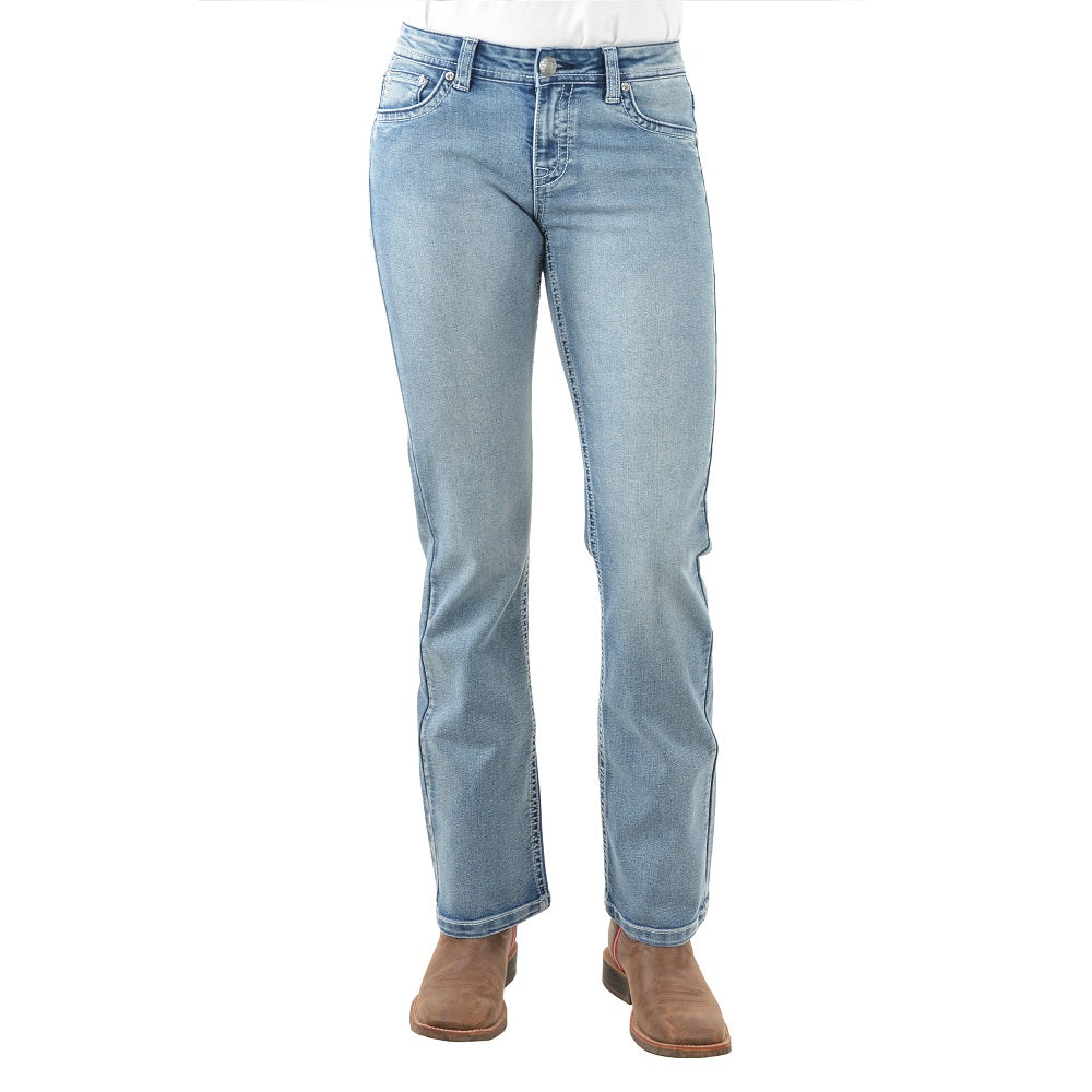 Pure Western Womens Steer Bootcut Jean 32 Leg Hiscocks