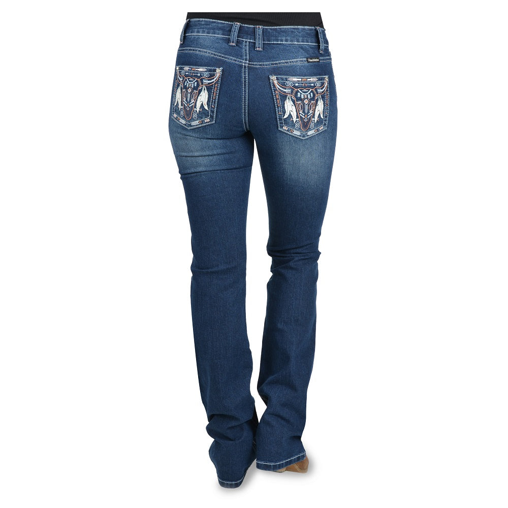 Pure Western Womens Bettina Relaxed Rider Jean