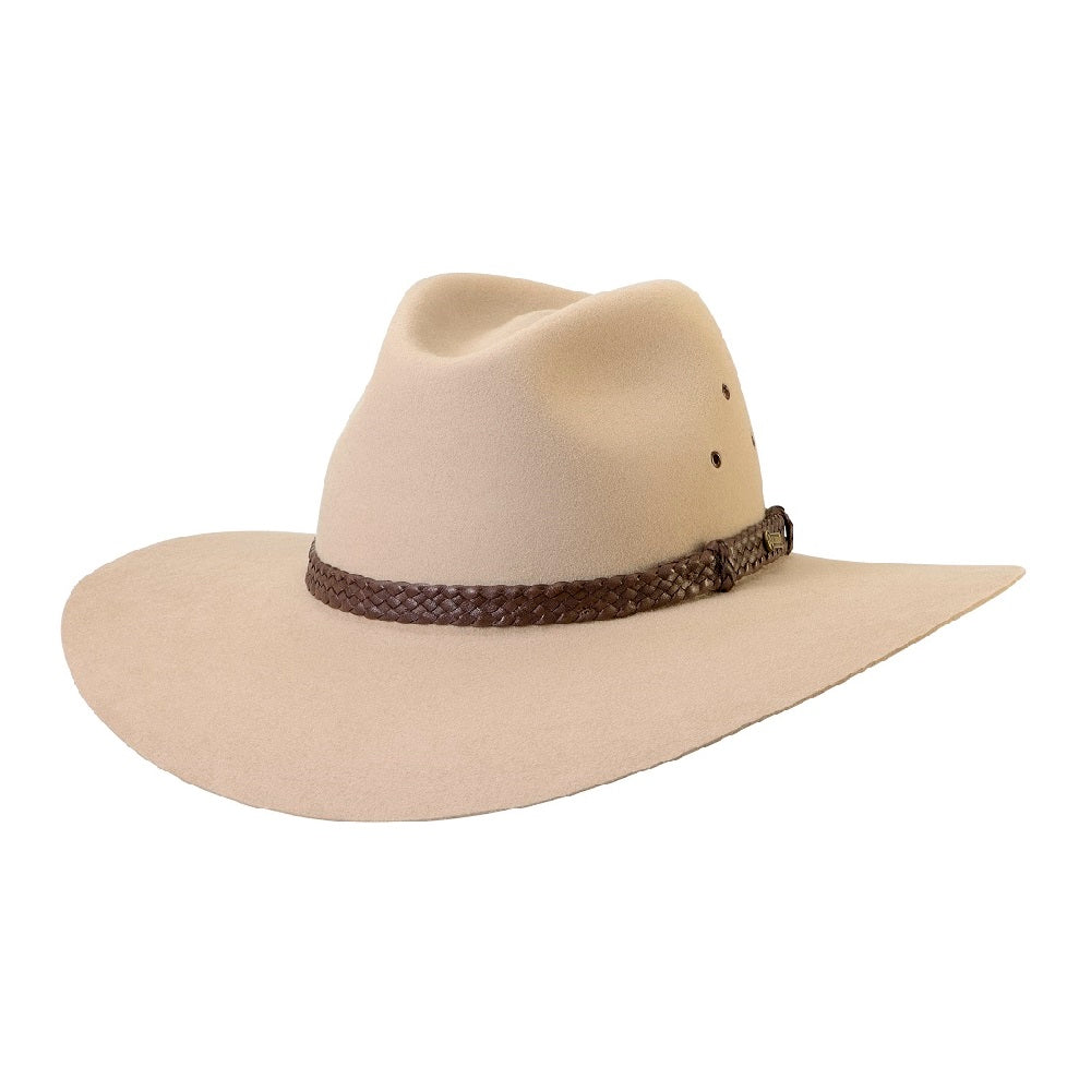 Akubra Riverina Hat in Sand