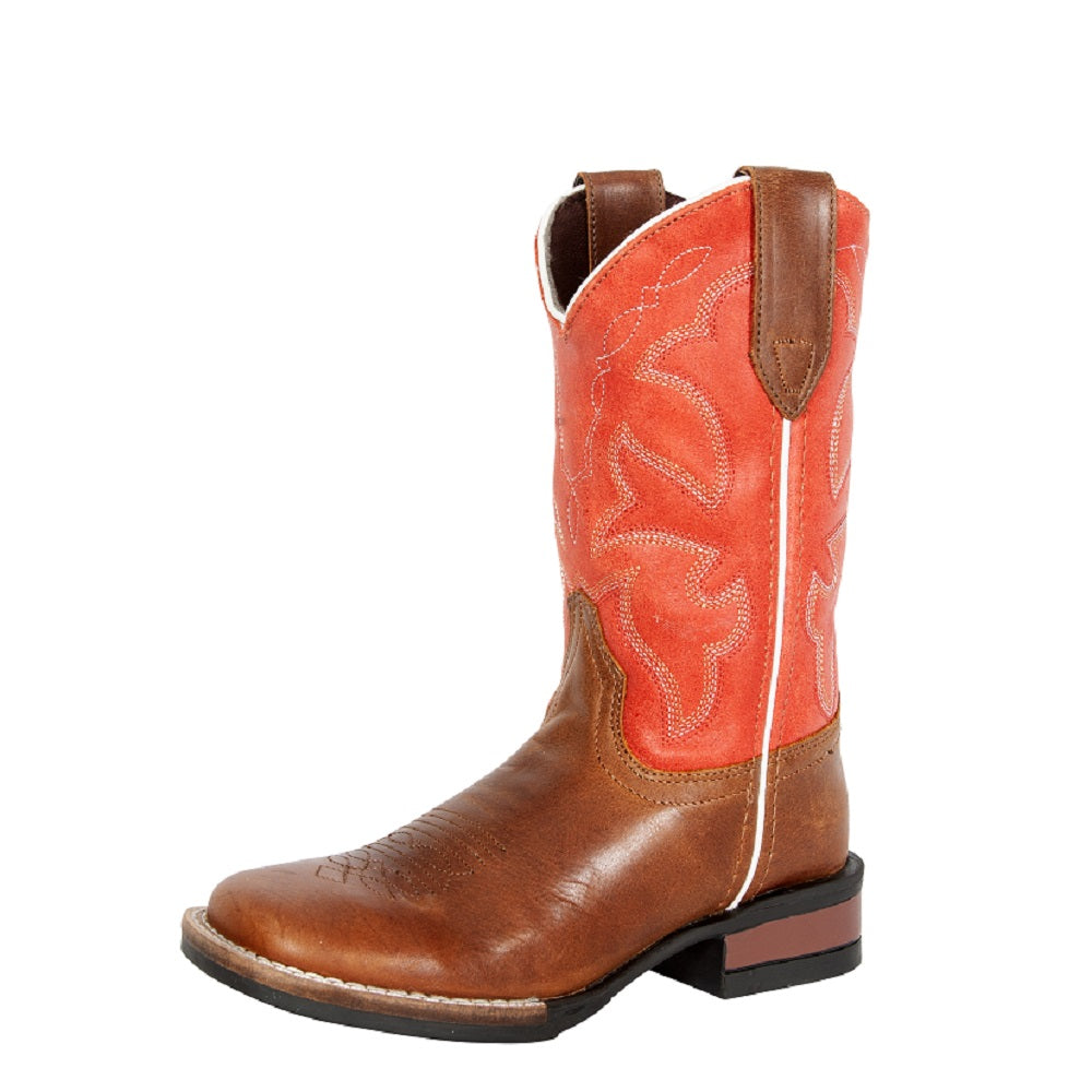 Roper Kids Monterey Tan / Red