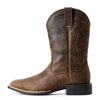 Ariat Mens Sport Wide Square Toe Distressed Brown US Width