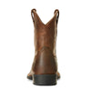 Ariat Childrens Heritage Roper Wide Square Toe Distressed Brown