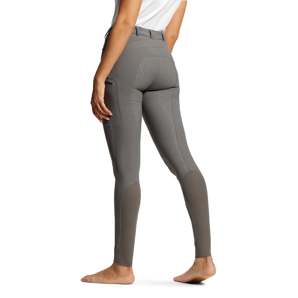 Ariat Womens Triton Grip Breeches | Plum Grey