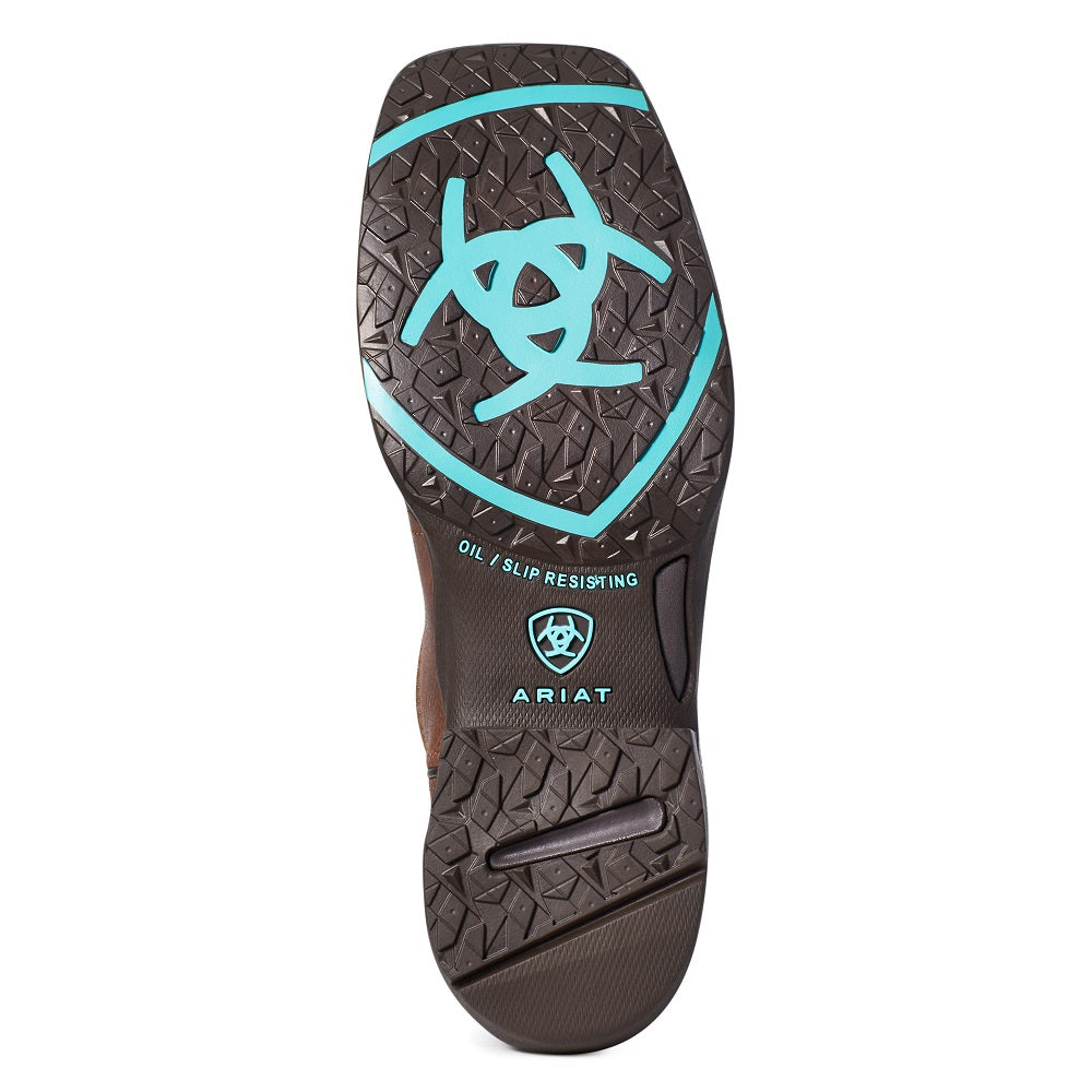 Ariat Womens Anthem Shortie Dark Cottage / Turquoise C Width