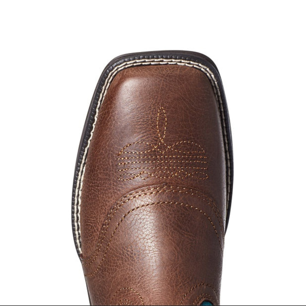 Ariat Womens Anthem Shortie Dark Cottage / Turquoise C Width