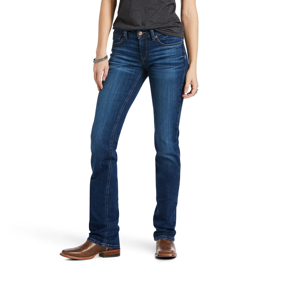 Ariat Womens Real Midrise Straight Candace Portland