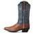 Ariat Womens Round Up Square Toe Storming Brown / Singing The Blues