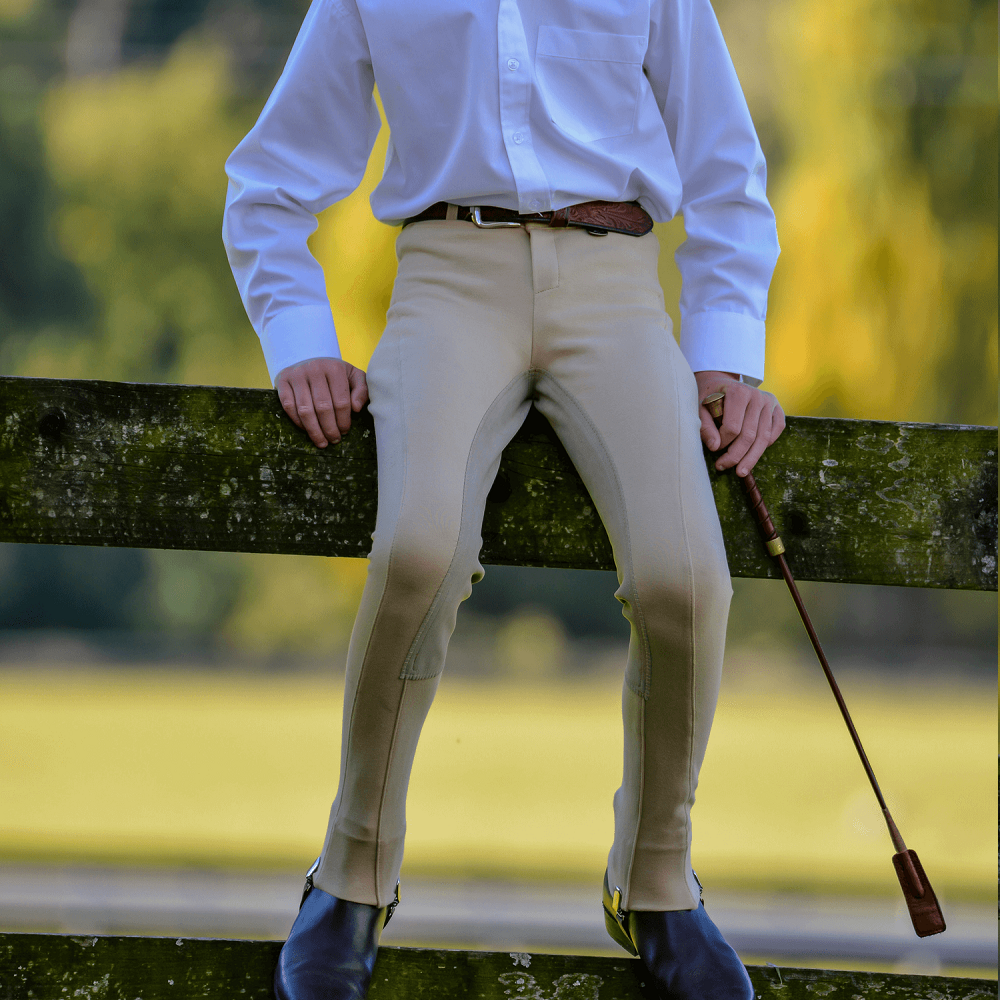 Peter Williams Childrens Slicker Sticker Jodhpurs | Beige