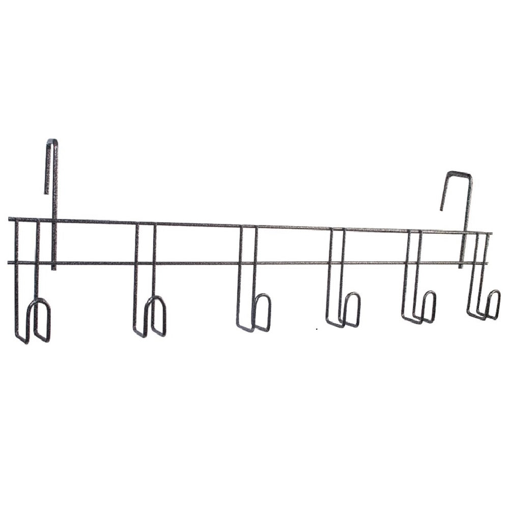 Six Hook Tack Rack with Over Wall Hanger