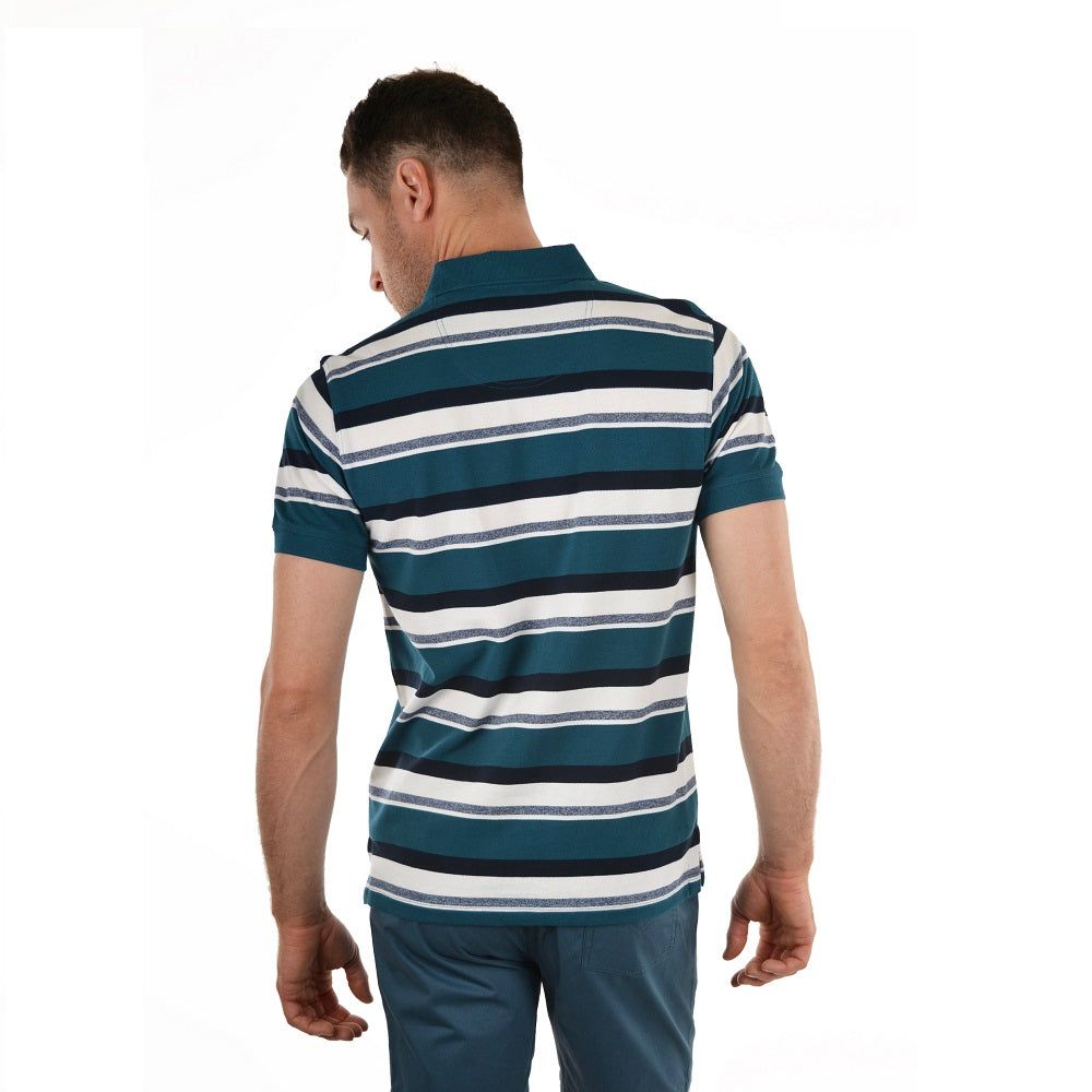 Thomas Cook Mens Duke Tailored Polo Shirt | Navy / Ocean