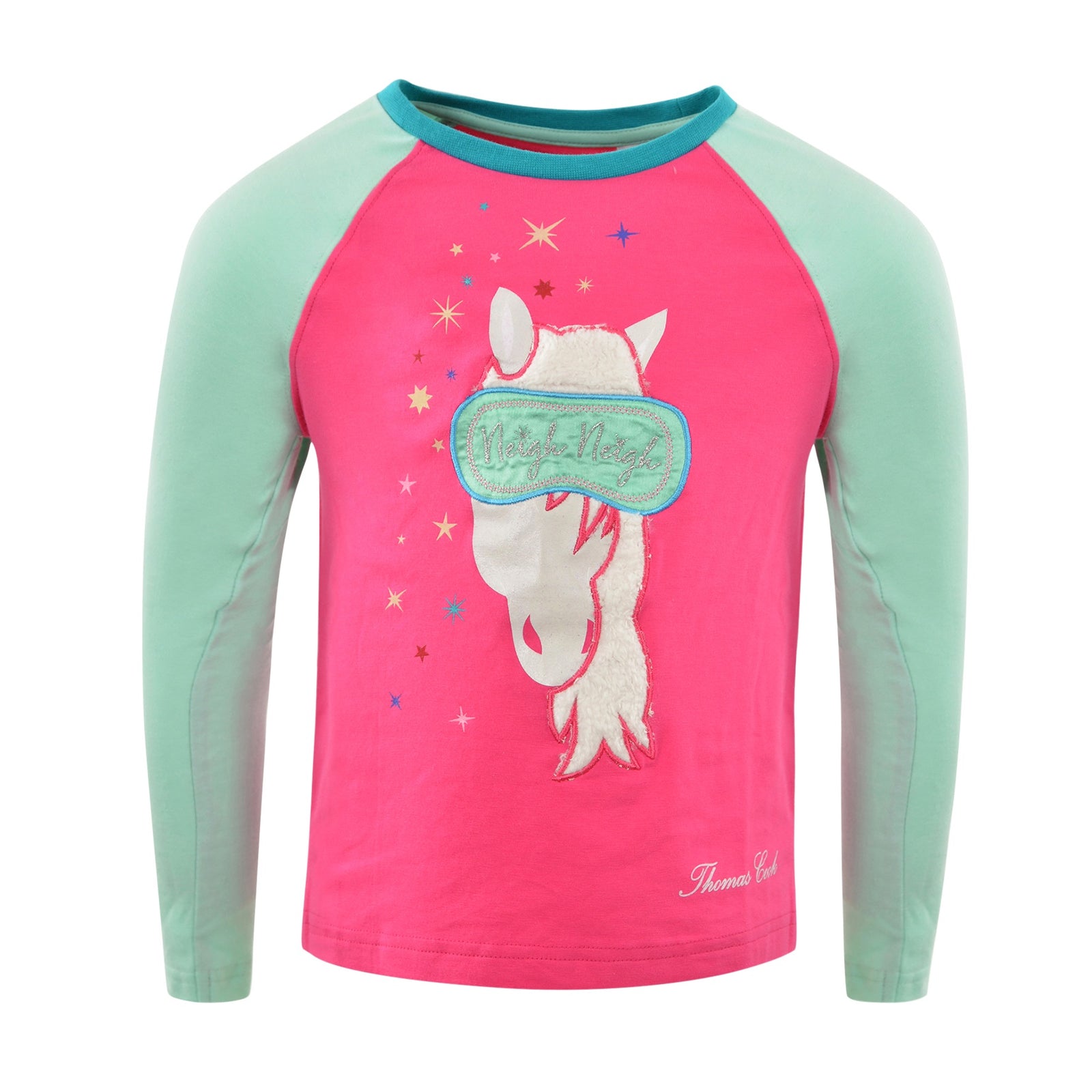 Thomas Cook Girls Neigh Horse Pjs | Pink / Multi