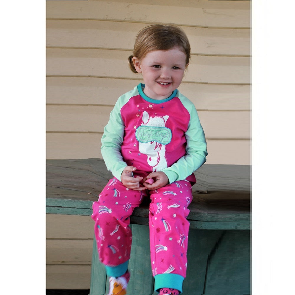 Thomas Cook Girls Neigh Horse Pjs | Pink / Multi