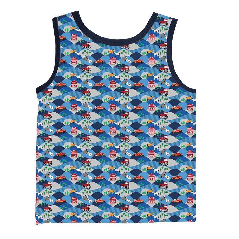 Thomas Cook Boys Farm Rides Singlet & Underwear Pack Multi