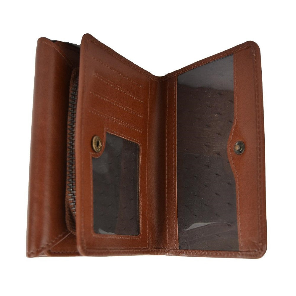 Thomas Cook Cootamundra Zip and Snap Small Wallet | Tan