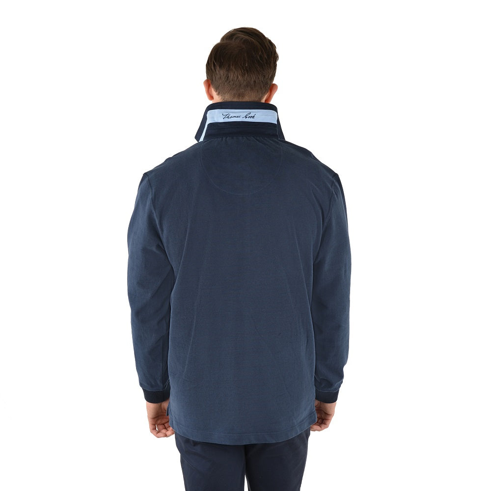 Thomas Cook Mens Station Rugby | Navy