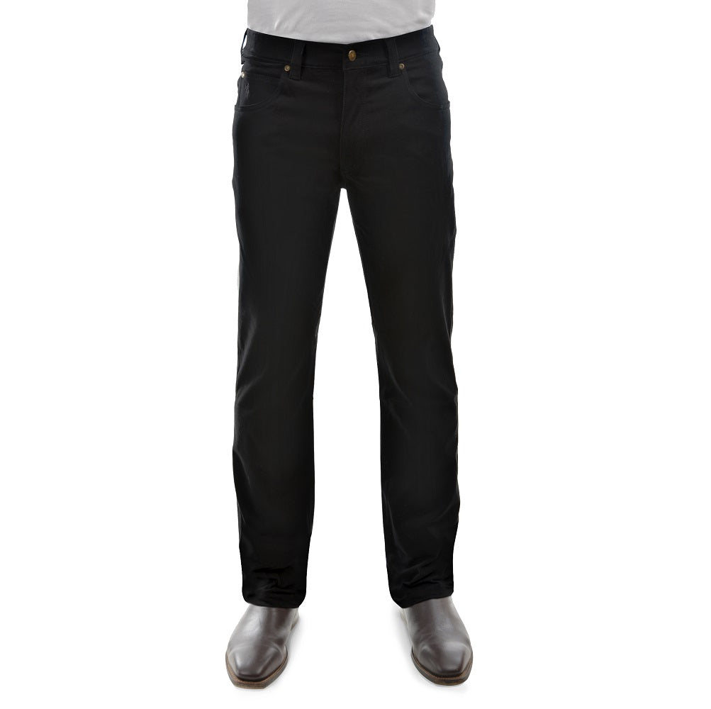 Thomas Cook Men's Stretch Moleskin Jean in Black