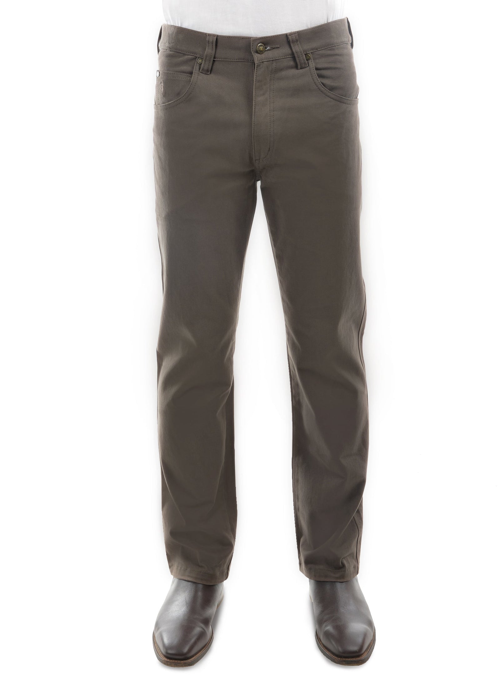 Thomas Cook Men's Stretch Moleskin Jean in Greystone
