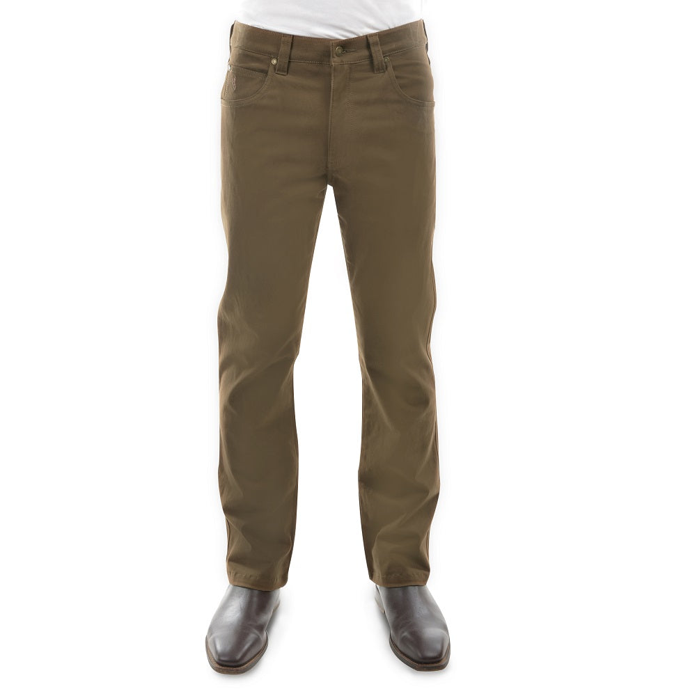 Thomas Cook Men's Stretch Moleskin Jean in Whiskey
