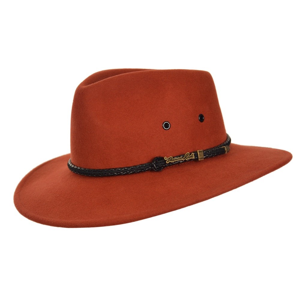 Thomas Cook Wanderer Crushable Hat in Ochre