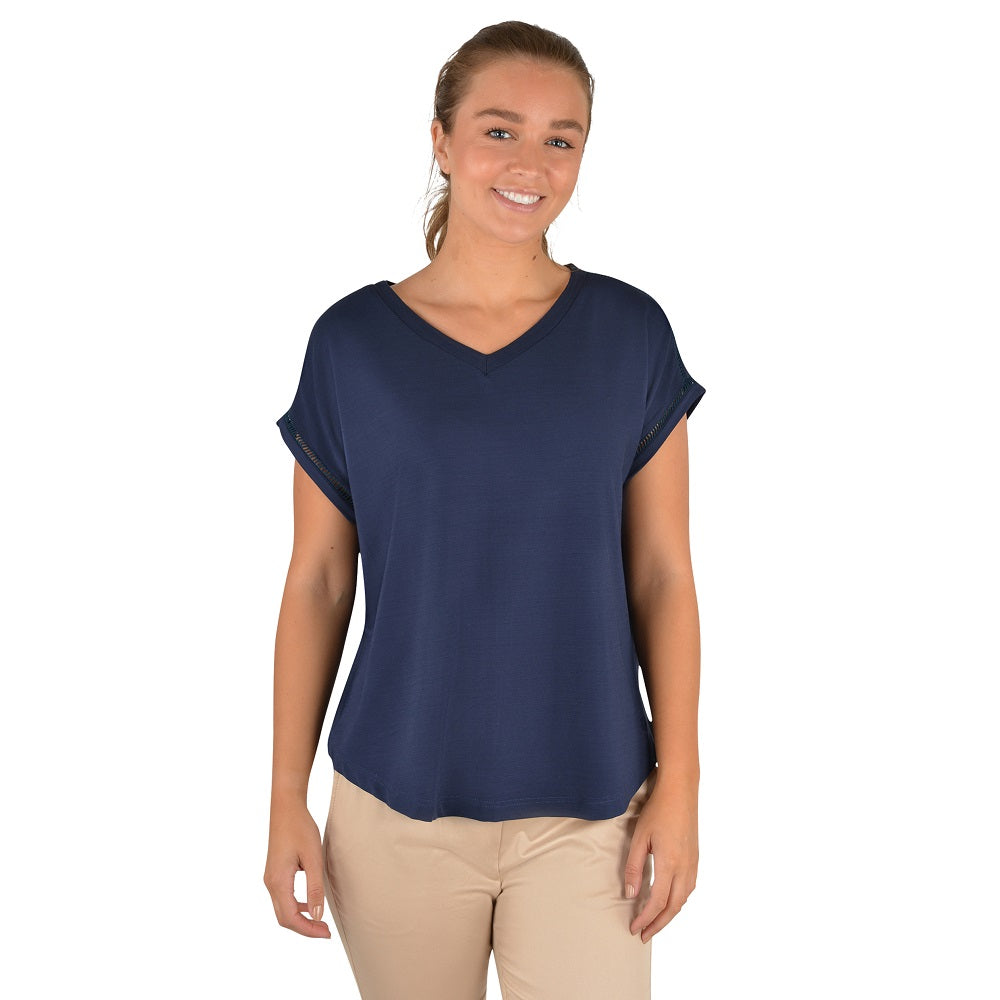 Thomas Cook Womens Camellia Tee Navy