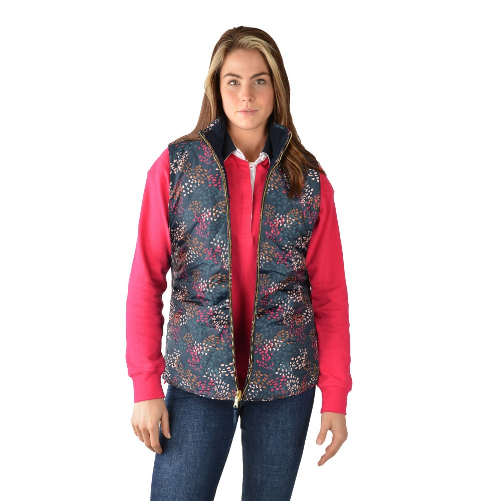 Thomas Cook Womens Jo Reversible Fleece Vest Hiscocks