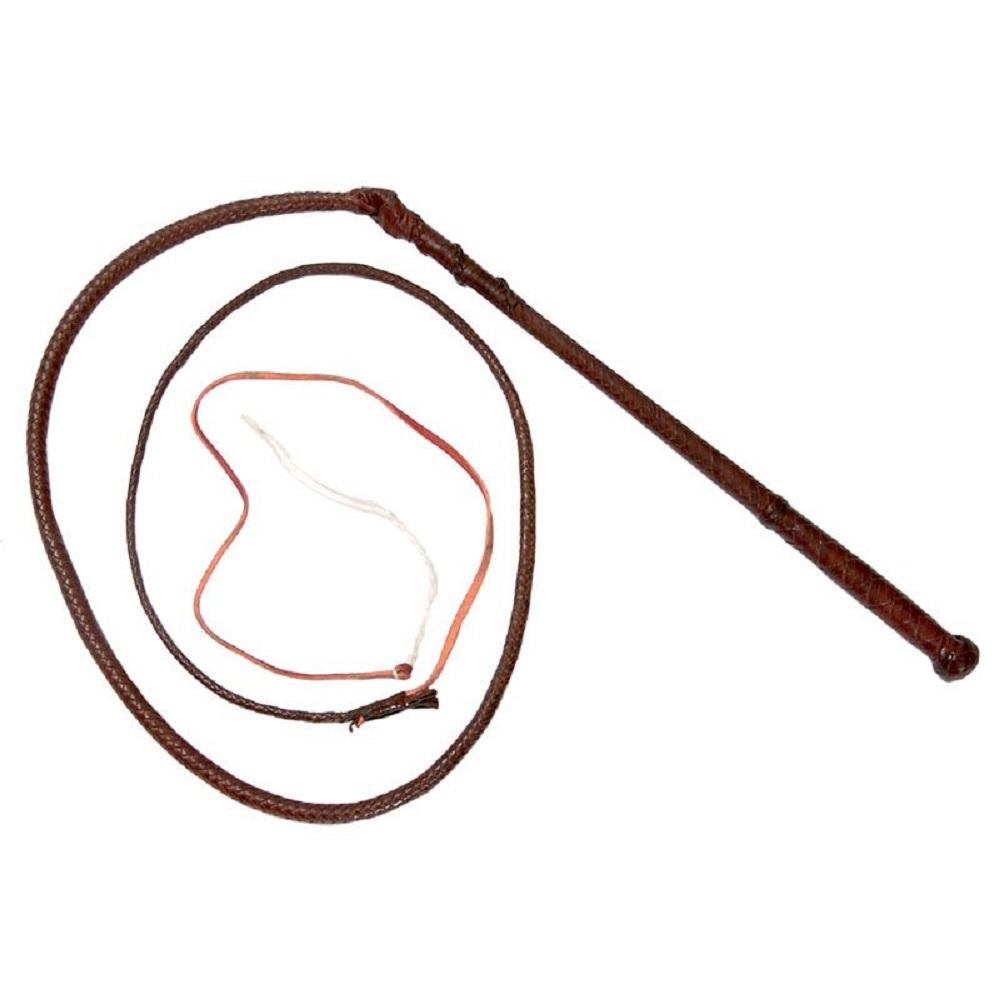Toowoomba Saddlery Stock Whip | Kangaroo Hide | 12 Plait