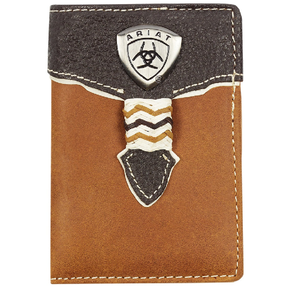 Ariat Tri-Fold Wallet | Logo