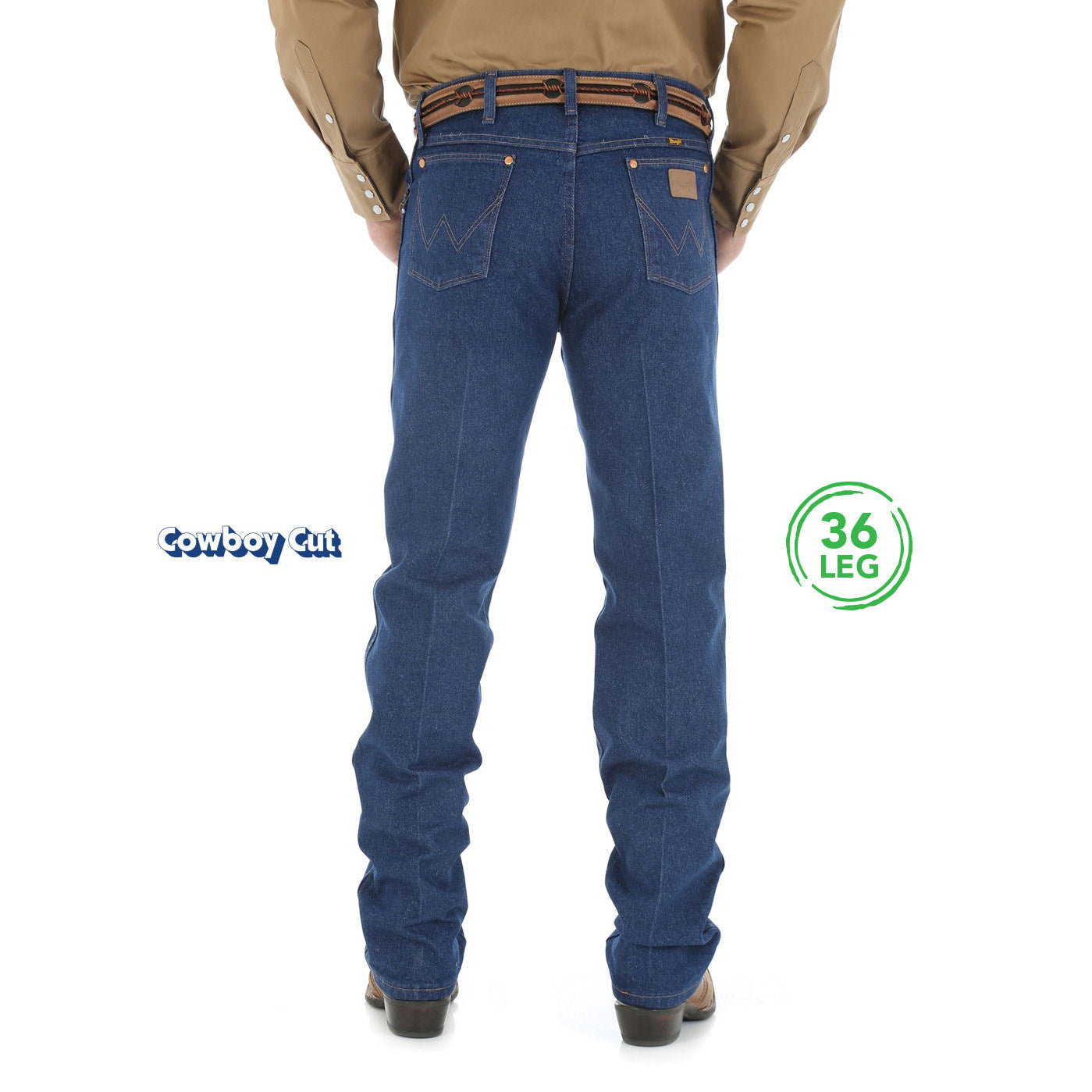 Wrangler Mens Jeans | Cowboy Cut Original | 13MWZPW | 36 Leg