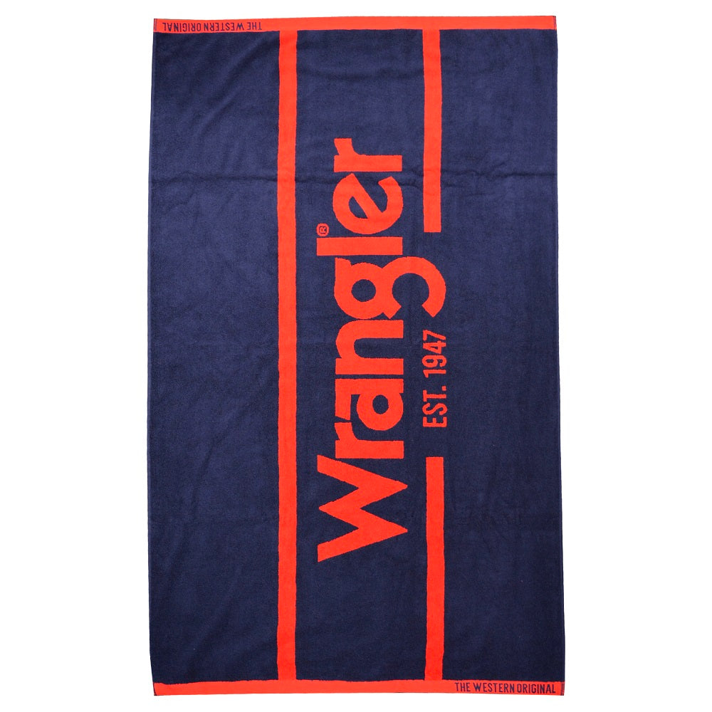 Wrangler Signature Towel | Navy / Red