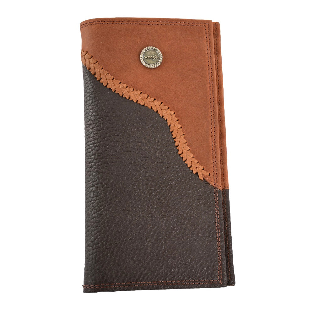 Wrangler Damian Rodeo Wallet Chestnut