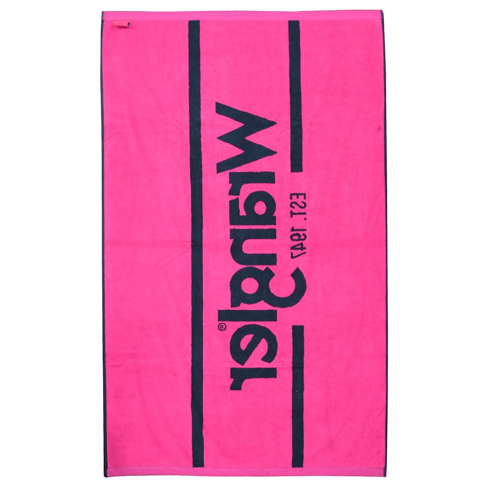 Wrangler Signature Towel | Navy / Pink