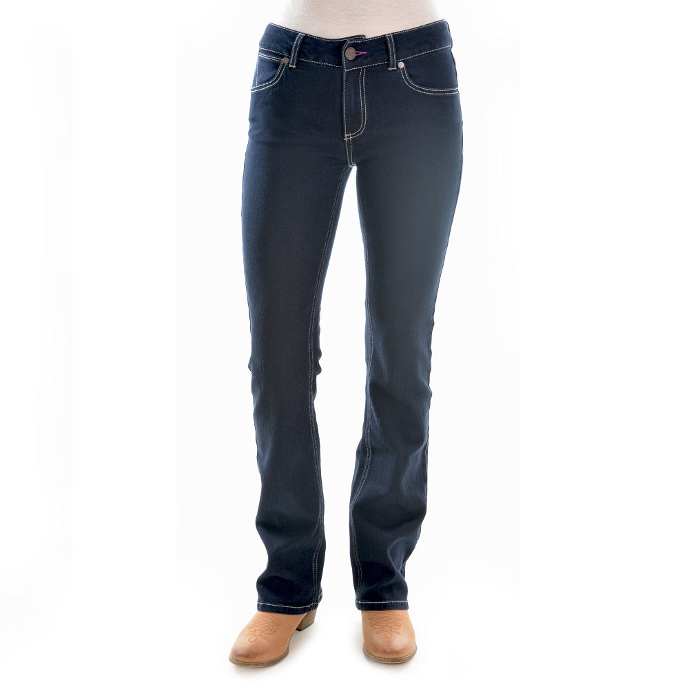 Wrangler Womens Mae | Mid Rise | Bootcut | Jackson Jewels | 34 Leg