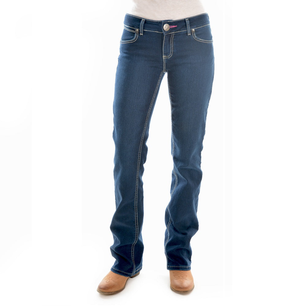 Wrangler Womens Mae | Mid Rise | Bootcut | Carolina Breakaway | 34 Leg