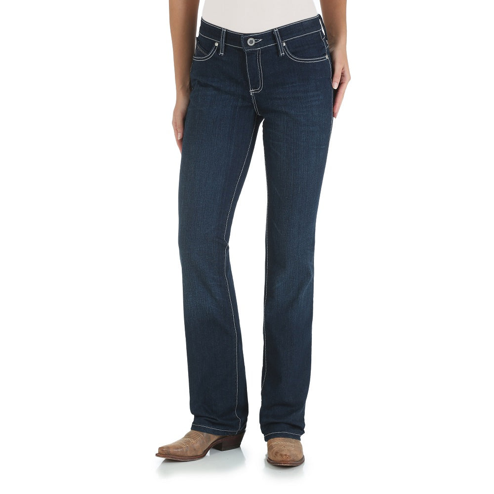Wrangler Womens Jeans | Q-Baby Booty Up Ultimate Riding | Boot Scootin