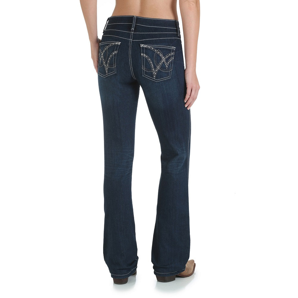 Wrangler Womens Jeans | Q-Baby Booty Up Ultimate Riding | Boot Scootin