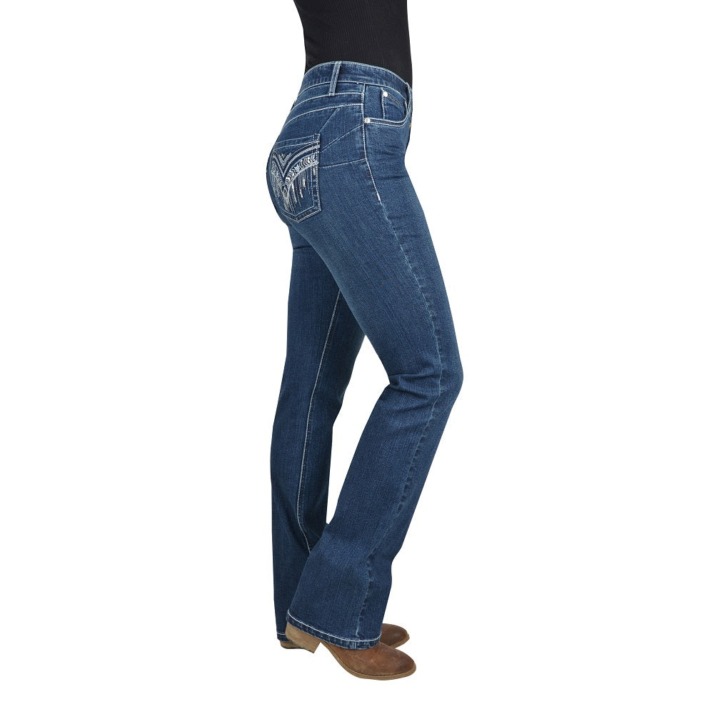 Wrangler Womens Jeans | Windsong Q-Baby Booty Up | 34 Leg