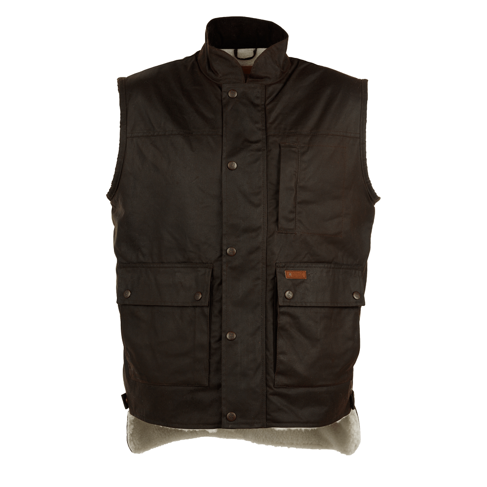 Mens online oilskin vest