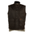 Outback Trading Mens Flemington Oilskin Vest | Brown
