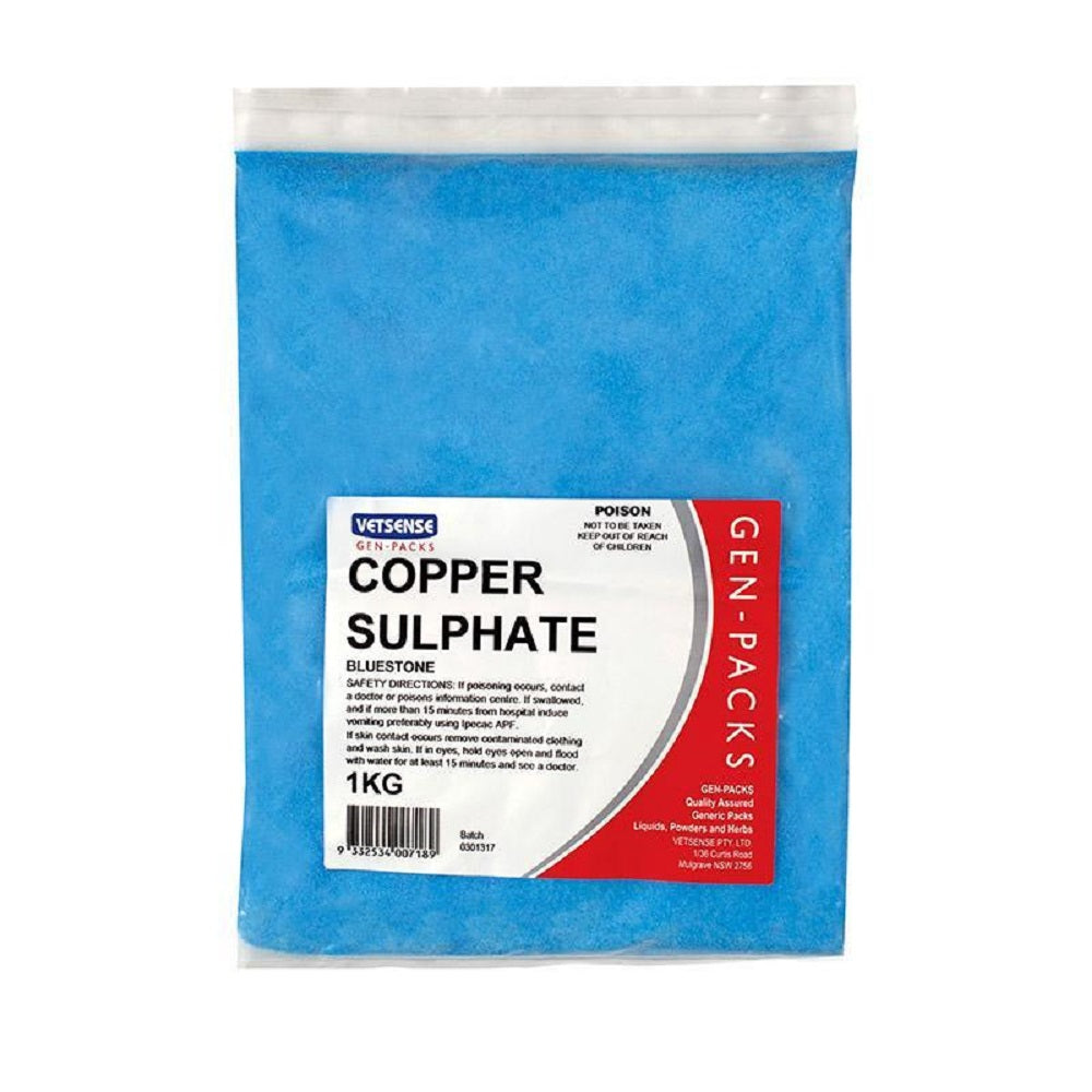 Vetsense Gen-Pack Copper Sulphate | 1Kg
