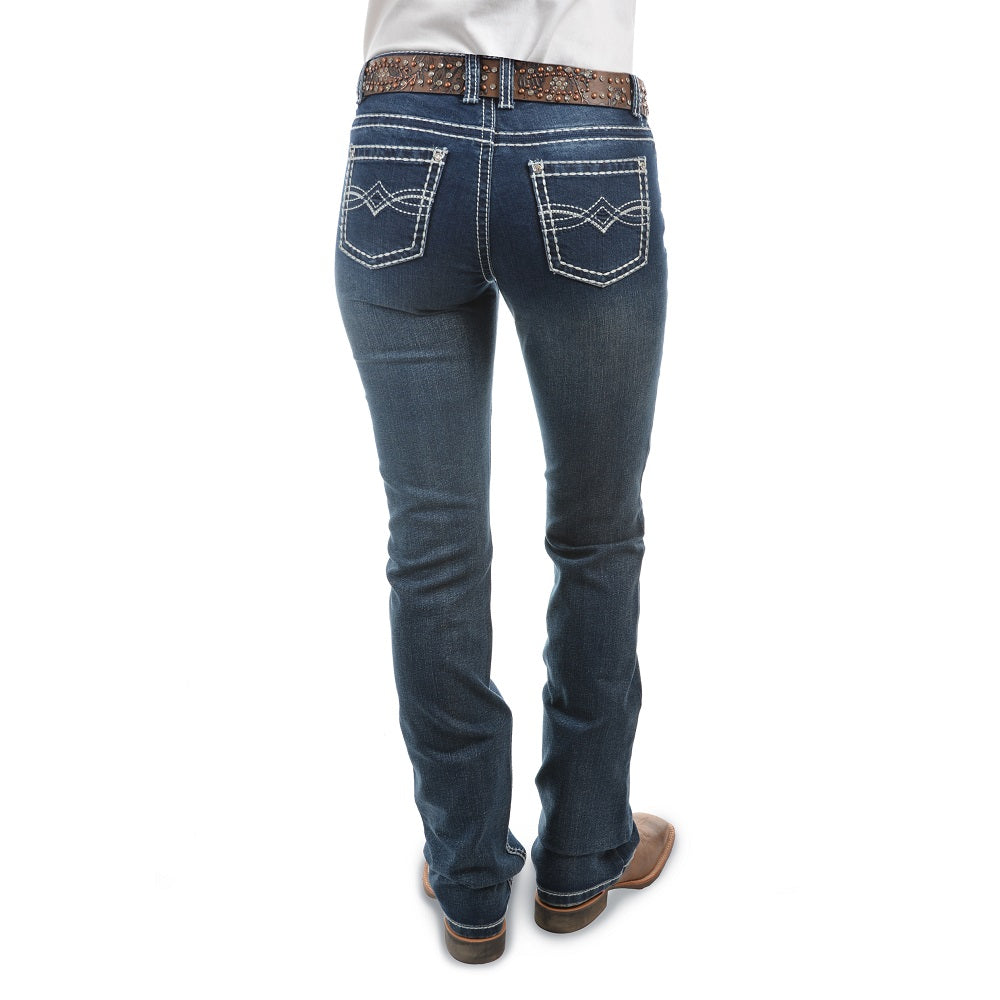 Pure Western Womens Dakota Relaxed Rider Jean | 36 Leg