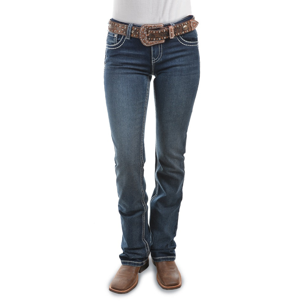 Pure Western Womens Dakota Relaxed Rider Jean | 36 Leg
