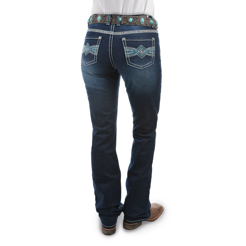 Pure Western Womens Indiana Relaxed Rider Jean | 36 Leg