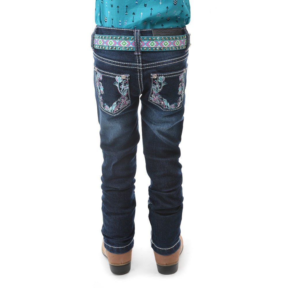 Pure Western Girls Madison Slim Leg Jean | Midnight