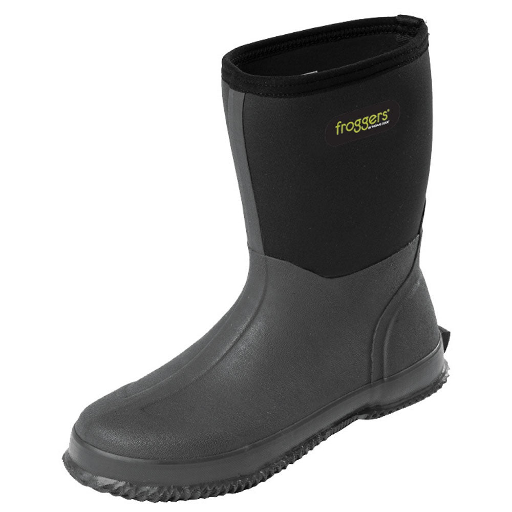 Froggers Womens Scrub Boot Black