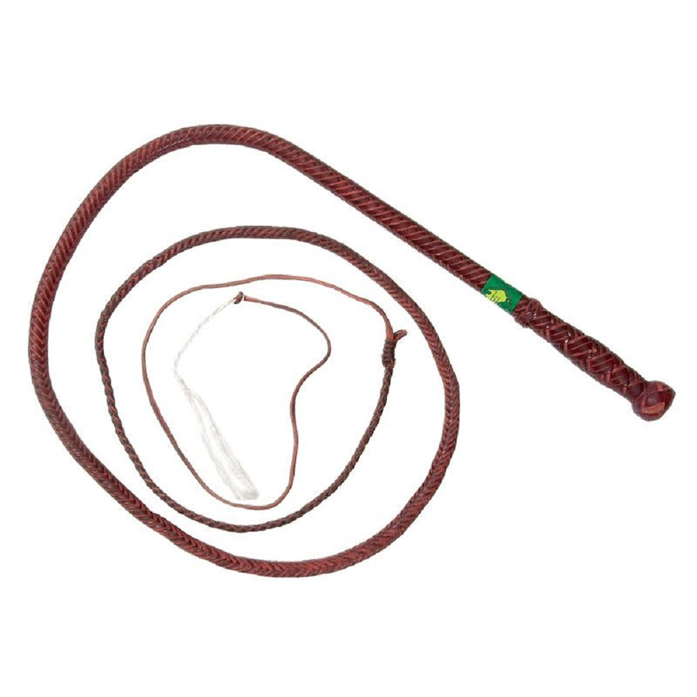 Toowoomba Saddlery Bull Whip | Red Hide | 12 Plait
